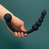 Deep dual beads Double-Ended Vibrator